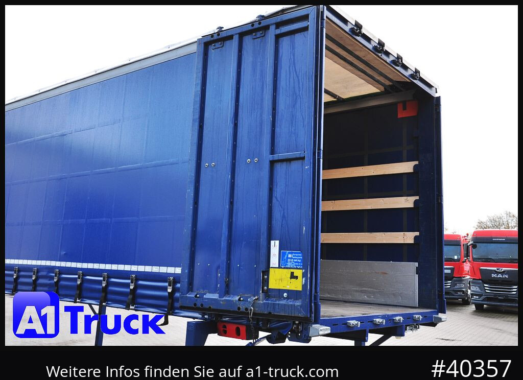 KRONE Wechselbrücke 7,45, Code XL, Bordwand, neue Plane - Тентований кузов: фото 2 KRONE Wechselbrücke 7,45, Code XL, Bordwand, neue Plane - Тентований кузов: фото 2