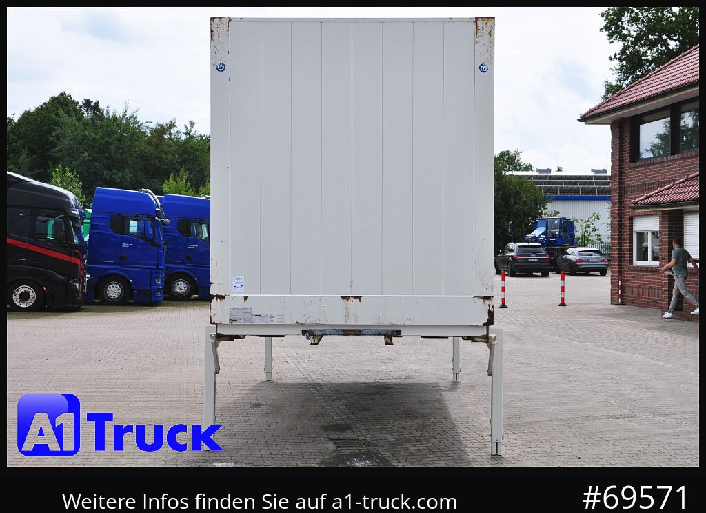 KRONE Wechselbrücke BDF 7,45 Koffer, Textil 2750mm innen, 20 x vorhanden - Кузов - фургон: фото 2 KRONE Wechselbrücke BDF 7,45 Koffer, Textil 2750mm innen, 20 x vorhanden - Кузов - фургон: фото 2