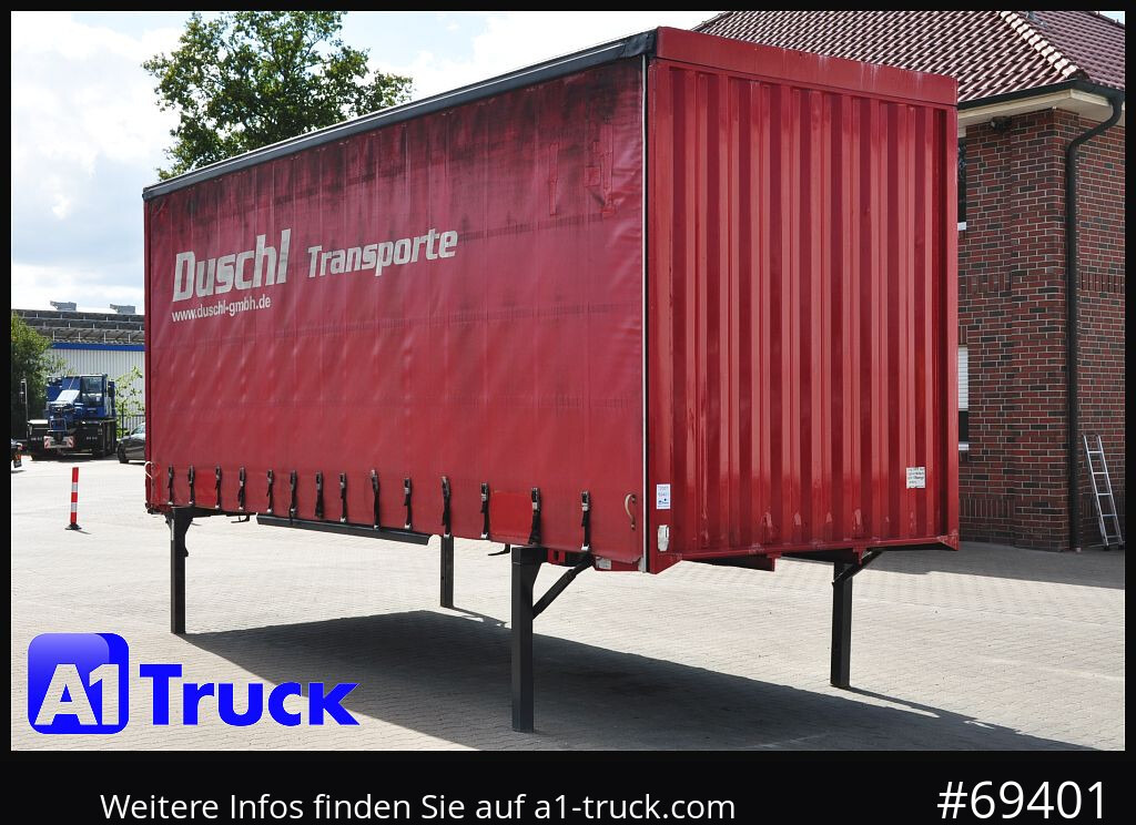 KRONE Wechselbrücke Jumbo BDF 7,82 - Тентований кузов: фото 1 KRONE Wechselbrücke Jumbo BDF 7,82 - Тентований кузов: фото 1