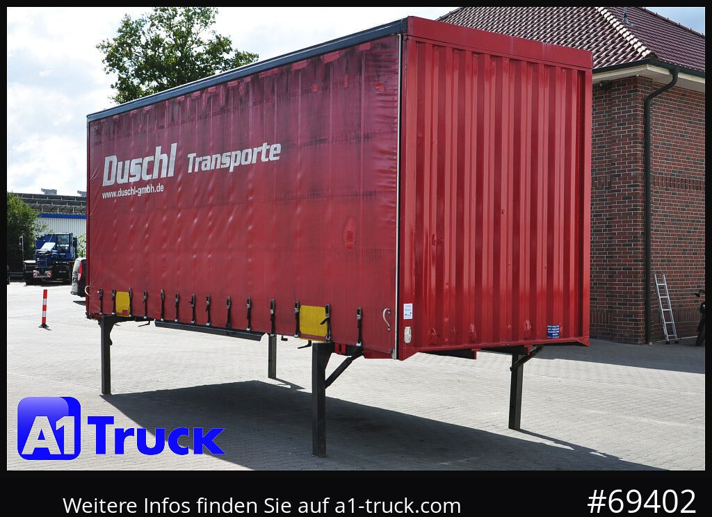 KRONE Wechselbrücke Jumbo BDF 7,82 - Тентований кузов: фото 1 KRONE Wechselbrücke Jumbo BDF 7,82 - Тентований кузов: фото 1