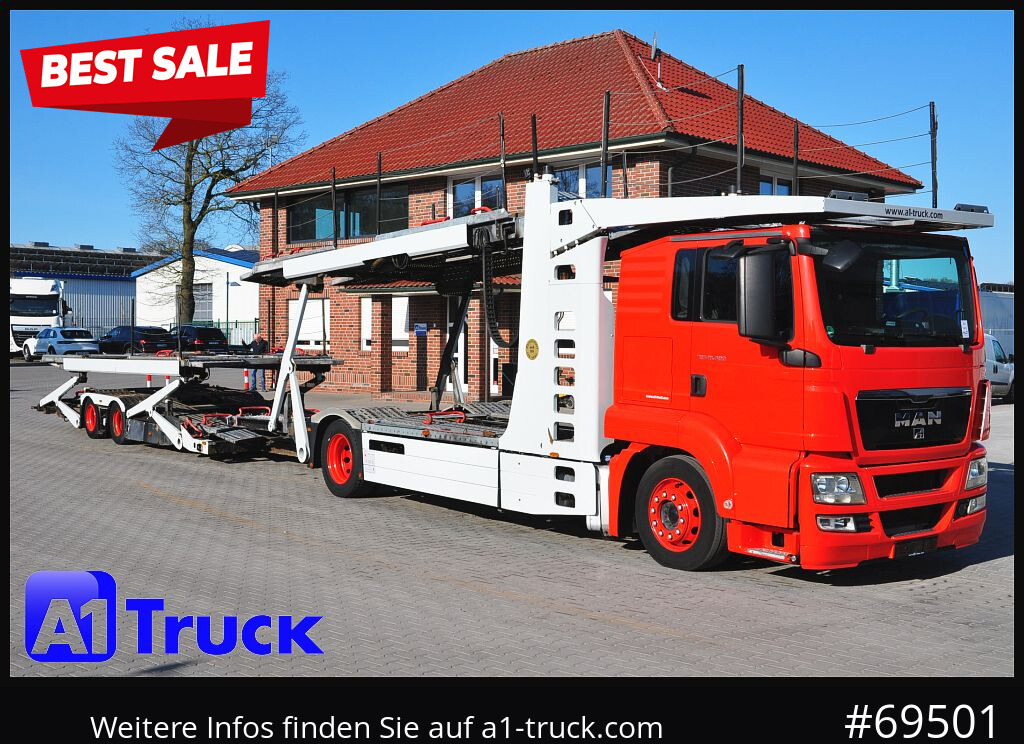 MAN 18.400 TGX, Autotransporter Kässbohrer, - Автовоз вантажівка: фото 1 MAN 18.400 TGX, Autotransporter Kässbohrer, - Автовоз вантажівка: фото 1