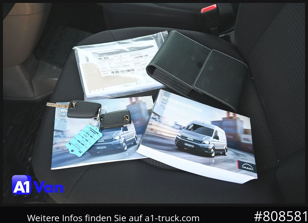 Суцільнометалевий фургон MAN TGE 3.140, Klima, Tachograph, AHK: фото 7