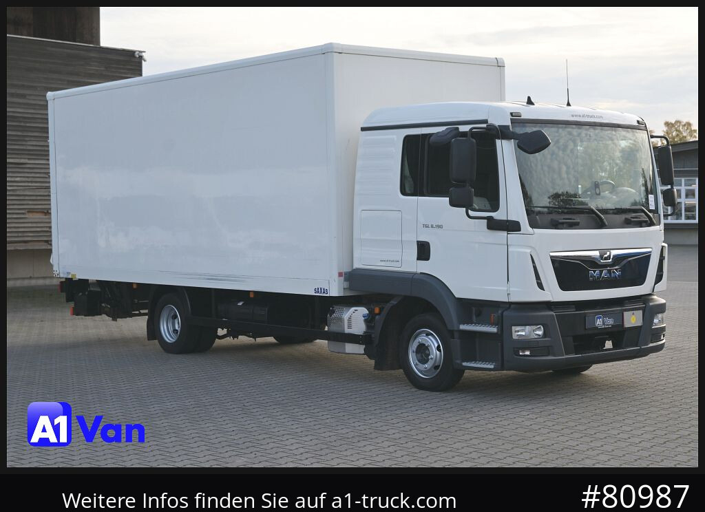 MAN TGL 8.190 4x2 L-Haus Schlafkabine - Фургон з закритим кузовом: фото 1 MAN TGL 8.190 4x2 L-Haus Schlafkabine - Фургон з закритим кузовом: фото 1