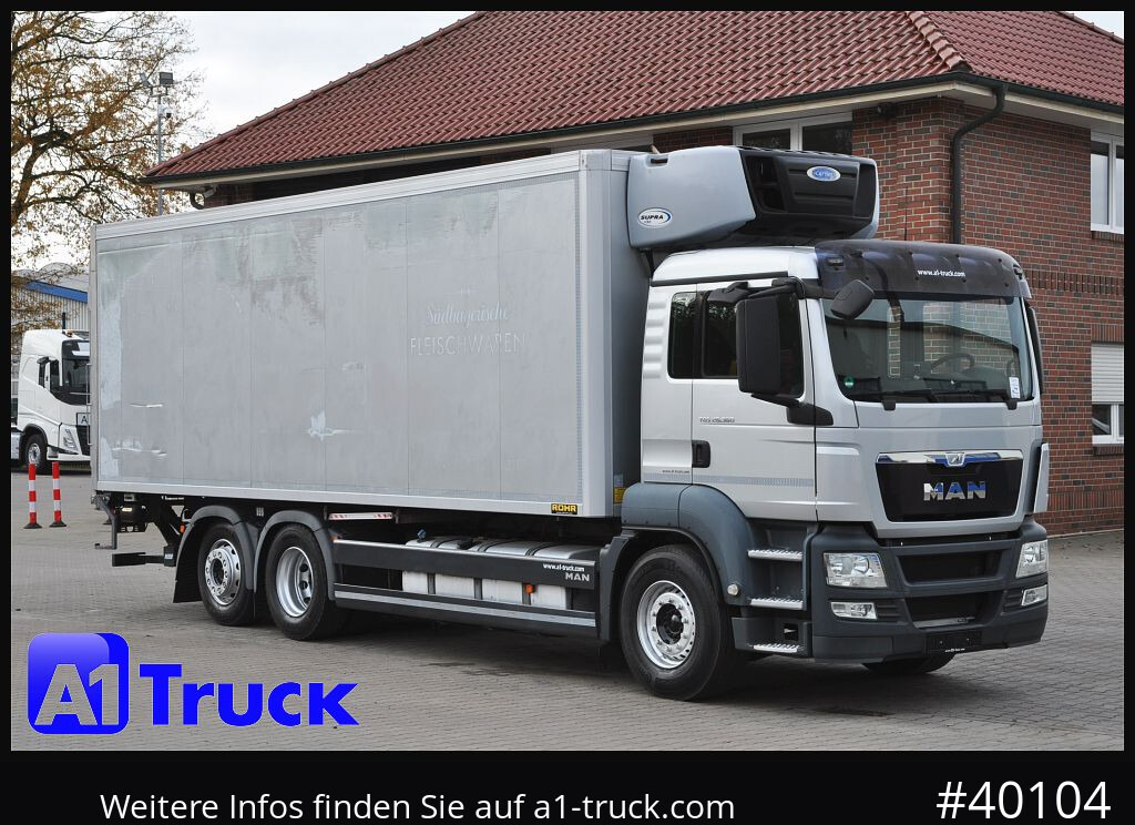 MAN TGS 26.360, Carrier 1150 Rolltor+ LBW, Liftachse, - Рефрижератор вантажівка: фото 1 MAN TGS 26.360, Carrier 1150 Rolltor+ LBW, Liftachse, - Рефрижератор вантажівка: фото 1