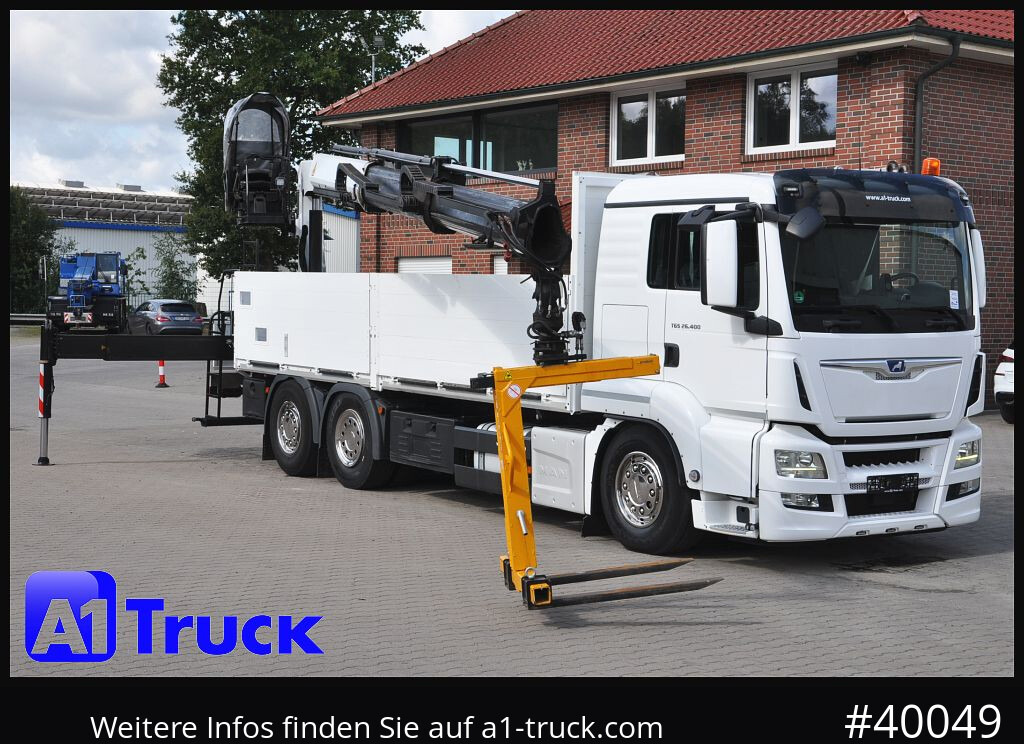 MAN TGS 26.400, Palfinger,PK 20005, Lift-Lenk - Вантажівка з маніпулятором, Бортова вантажівка/ Платформа: фото 1 MAN TGS 26.400, Palfinger,PK 20005, Lift-Lenk - Вантажівка з маніпулятором, Бортова вантажівка/ Платформа: фото 1