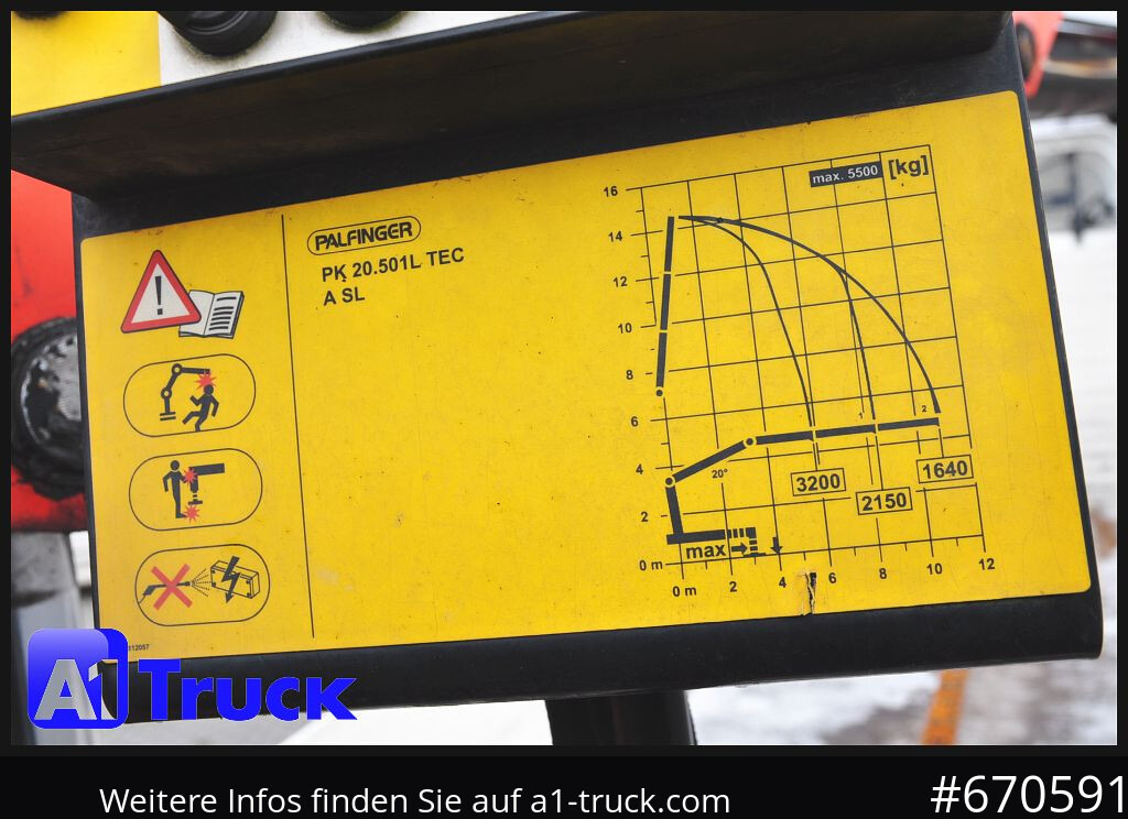 MAN TGS 26.440, Kran PK20.501L Lenkachse, - Бортова вантажівка/ Платформа, Вантажівка з маніпулятором: фото 2 MAN TGS 26.440, Kran PK20.501L Lenkachse, - Бортова вантажівка/ Платформа, Вантажівка з маніпулятором: фото 2