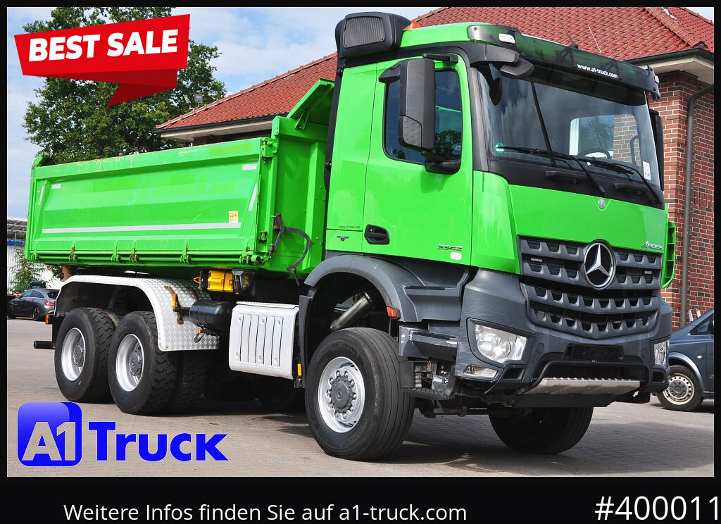MERCEDES-BENZ Arcos 3342 BB, 6X6 Meiller Bordmatik - Самоскид вантажівка: фото 1 MERCEDES-BENZ Arcos 3342 BB, 6X6 Meiller Bordmatik - Самоскид вантажівка: фото 1