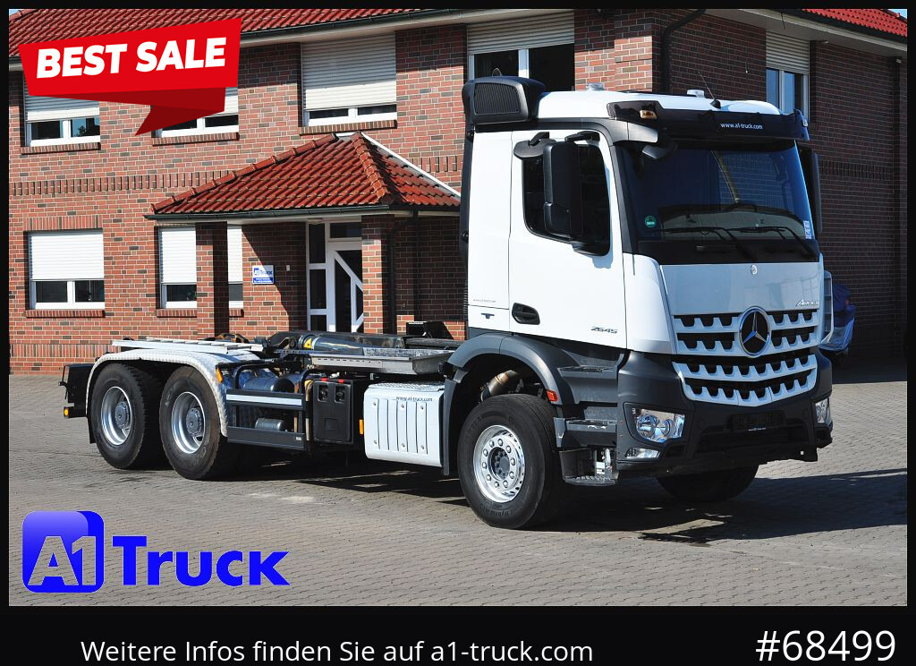 MERCEDES-BENZ Arocs 2645 BL, Meiller, 6x4, Funk, - Гаковий мультиліфт вантажівка: фото 1 MERCEDES-BENZ Arocs 2645 BL, Meiller, 6x4, Funk, - Гаковий мультиліфт вантажівка: фото 1