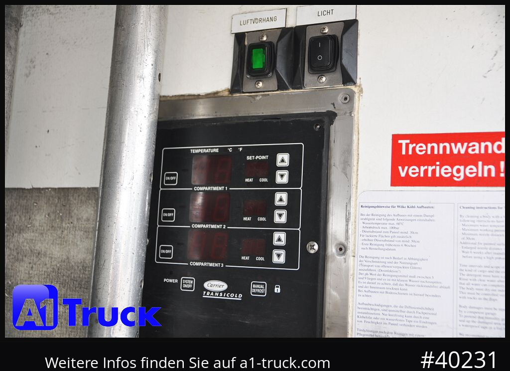 MERCEDES-BENZ Atego 1222, Kühlkoffer, Carrier Supra 850 Mt, LBW - Рефрижератор вантажівка: фото 2 MERCEDES-BENZ Atego 1222, Kühlkoffer, Carrier Supra 850 Mt, LBW - Рефрижератор вантажівка: фото 2