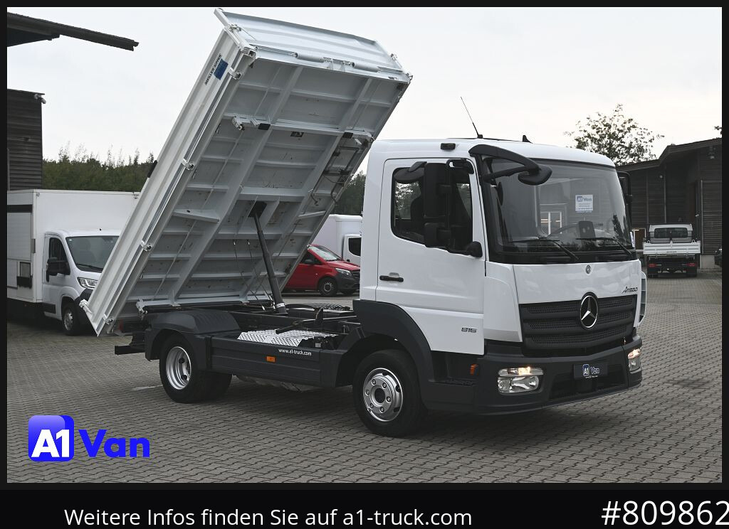 MERCEDES-BENZ Atego 816 Kipper, Ahk,Klima, Meiller, 3-Sitzer - Самоскид вантажівка: фото 1 MERCEDES-BENZ Atego 816 Kipper, Ahk,Klima, Meiller, 3-Sitzer - Самоскид вантажівка: фото 1