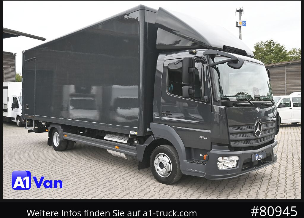 MERCEDES-BENZ Atego 818 Koffer LBW ,Klima ,Automatik - Фургон з закритим кузовом: фото 1 MERCEDES-BENZ Atego 818 Koffer LBW ,Klima ,Automatik - Фургон з закритим кузовом: фото 1