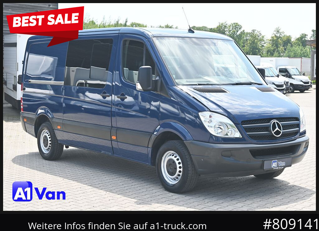MERCEDES-BENZ Sprinter 313 CDI Kasten, Klima, - Суцільнометалевий фургон, Вантажопасажирський фургон: фото 1 MERCEDES-BENZ Sprinter 313 CDI Kasten, Klima, - Суцільнометалевий фургон, Вантажопасажирський фургон: фото 1