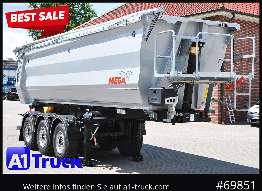 REISCH Mega 28m³ Lift Stahl SAF Hardox - Самоскид напівпричіп: фото 1 REISCH Mega 28m³ Lift Stahl SAF Hardox - Самоскид напівпричіп: фото 1