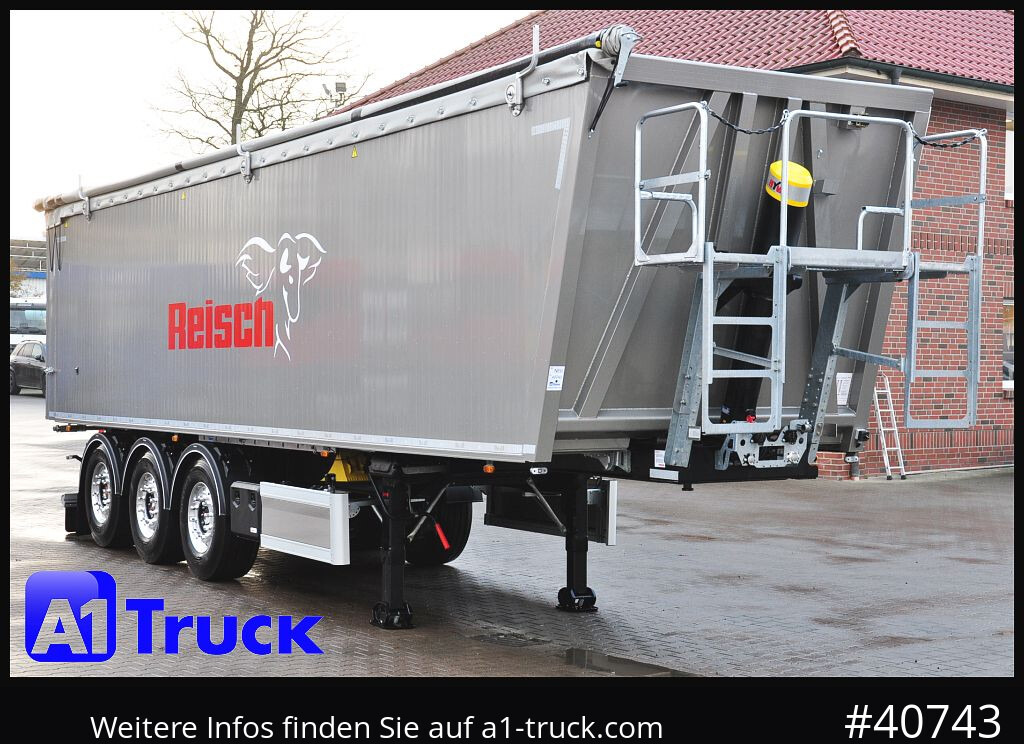 REISCH RHKS, Alu 50m³, NEU Kombitüren, Lift Alu, LED - Самоскид напівпричіп: фото 1 REISCH RHKS, Alu 50m³, NEU Kombitüren, Lift Alu, LED - Самоскид напівпричіп: фото 1