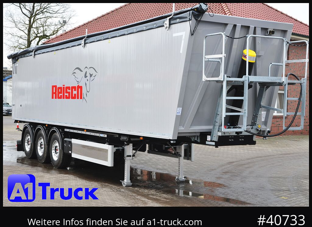 REISCH RHKS, Alu 57m³, Kombitüren, Lift LED - Самоскид напівпричіп: фото 1 REISCH RHKS, Alu 57m³, Kombitüren, Lift LED - Самоскид напівпричіп: фото 1