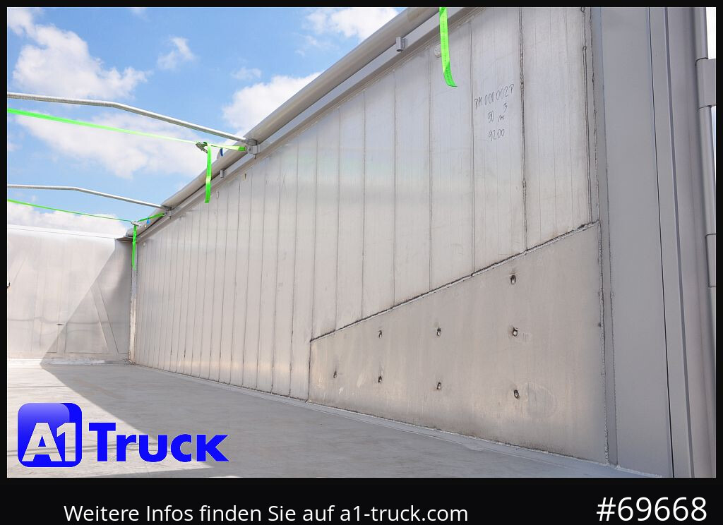 REISCH RHKS, Alu-Kippmulde 50m³, NEU Kombitüren, Alufelgen, Liftachse, - Самоскид напівпричіп: фото 3 REISCH RHKS, Alu-Kippmulde 50m³, NEU Kombitüren, Alufelgen, Liftachse, - Самоскид напівпричіп: фото 3