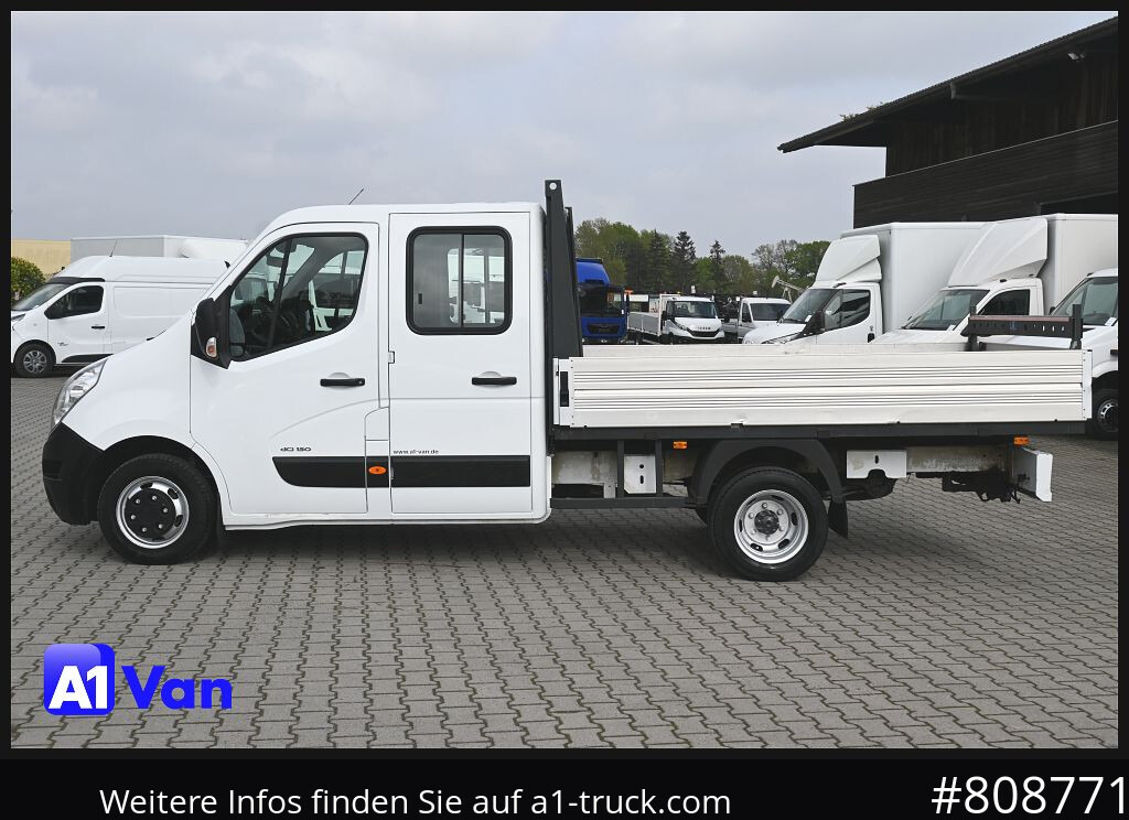 Легка бортова вантажівка RENAULT Master Pritsche Doka, AHK 3,5Tonnen , Klima, Luftfederung: фото 12