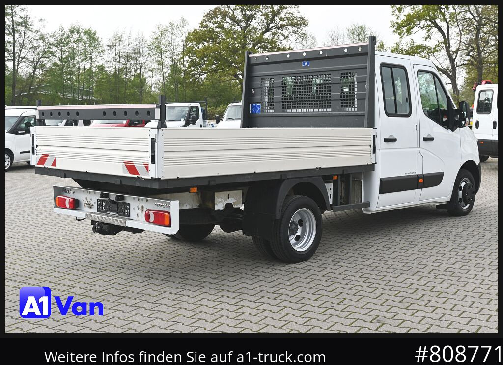Легка бортова вантажівка RENAULT Master Pritsche Doka, AHK 3,5Tonnen , Klima, Luftfederung: фото 9