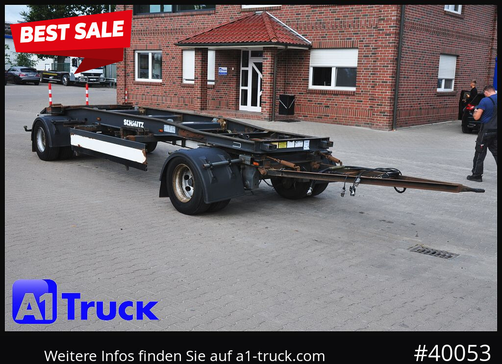 SCHMITZ ACF 20, Schlitten, zwillingsbereift, bis 7700mm Container - Причіп мультиліфт/ Бункеровоз: фото 1 SCHMITZ ACF 20, Schlitten, zwillingsbereift, bis 7700mm Container - Причіп мультиліфт/ Бункеровоз: фото 1