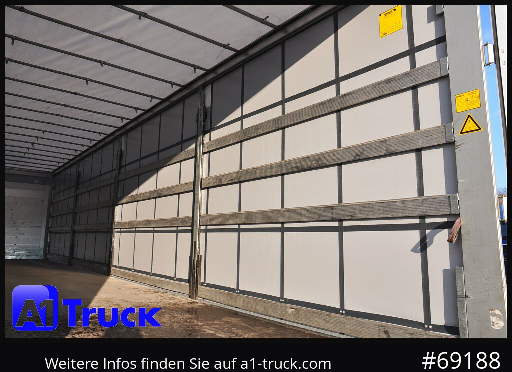 SCHMITZ S01, Tautliner, neue Plane, 1 Vorbesitzer, - Тентований напівпричіп: фото 5 SCHMITZ S01, Tautliner, neue Plane, 1 Vorbesitzer, - Тентований напівпричіп: фото 5