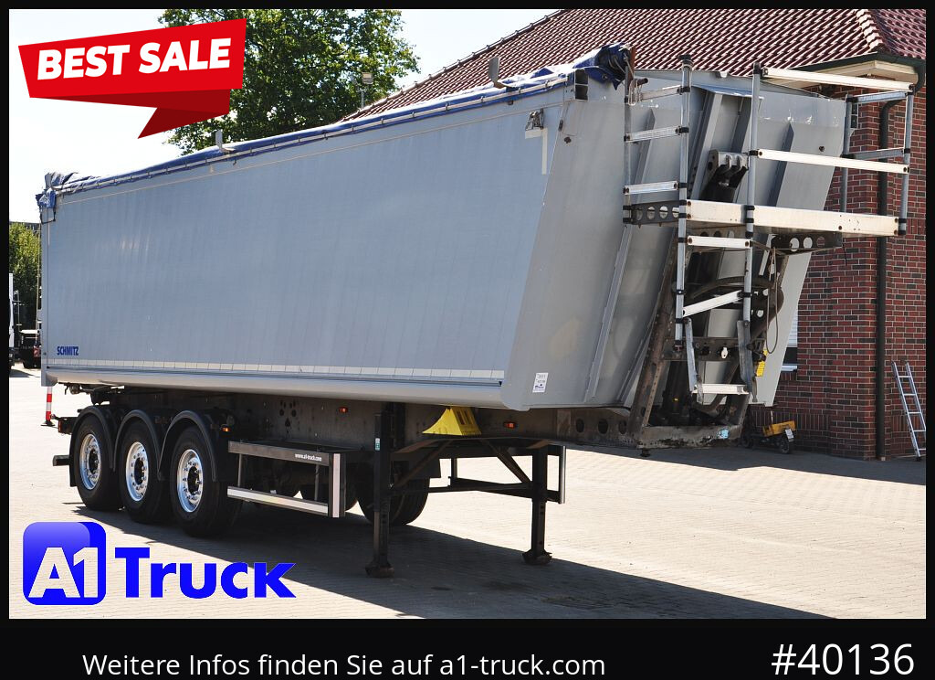 SCHMITZ SKI 24, SL 9.6 Lift, ca. 50m³ - Самоскид напівпричіп: фото 1 SCHMITZ SKI 24, SL 9.6 Lift, ca. 50m³ - Самоскид напівпричіп: фото 1