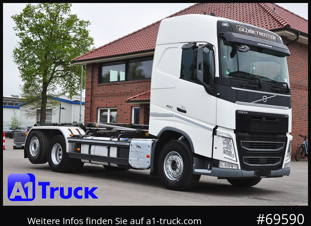 VOLVO FH 460, Meiller RS21.70 Funk Lenkachse Standklima, - Гаковий мультиліфт вантажівка: фото 1 VOLVO FH 460, Meiller RS21.70 Funk Lenkachse Standklima, - Гаковий мультиліфт вантажівка: фото 1