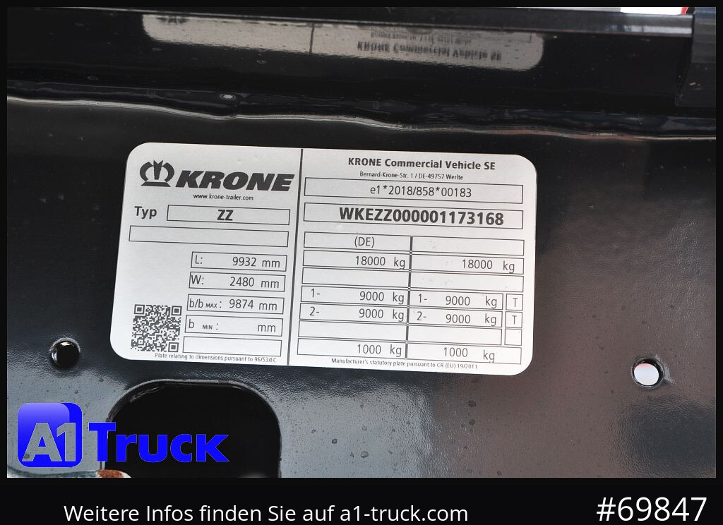 KRONE Tandem, MIDI, für 1120mm + 1320mm, SOFORT, NEU - Вантажівка: фото 2 KRONE Tandem, MIDI, für 1120mm + 1320mm, SOFORT, NEU - Вантажівка: фото 2