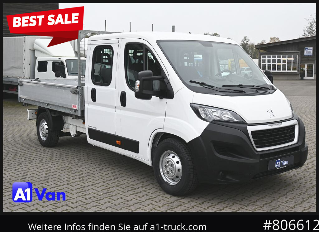 PEUGEOT Boxer Doka Kipper, AHK, Klima, Standheizung - Вантажівка: фото 1 PEUGEOT Boxer Doka Kipper, AHK, Klima, Standheizung - Вантажівка: фото 1