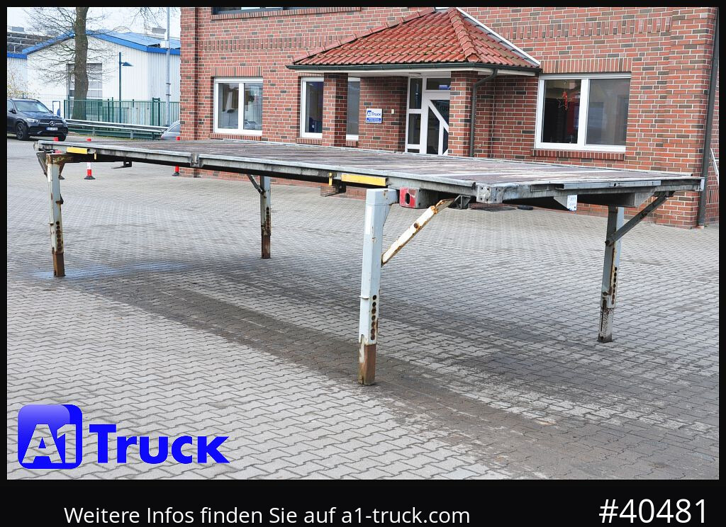 WECON WPR 745, verzinkt, Plattform, Plateau, - Кузов платформа: фото 1 WECON WPR 745, verzinkt, Plattform, Plateau, - Кузов платформа: фото 1