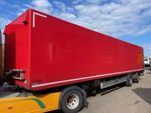Рефрижератор напівпричіп Fliegl 2 asser Box/Gesloten Trailer/Laadlift/2x Bindrail/accu's/BPW ass: фото 1
