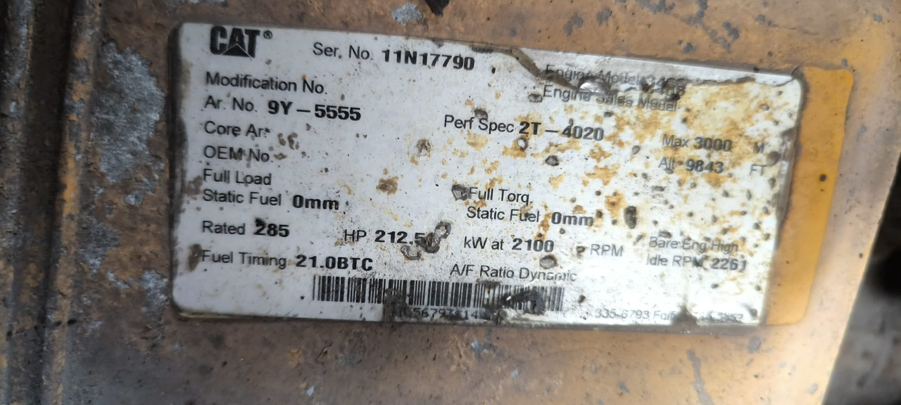 Caterpillar 3406 Motore usato completo di convertitore e pompe - Двигун та запчастини в категорії Будівельна техніка: фото 3 Caterpillar 3406 Motore usato completo di convertitore e pompe - Двигун та запчастини в категорії Будівельна техніка: фото 3