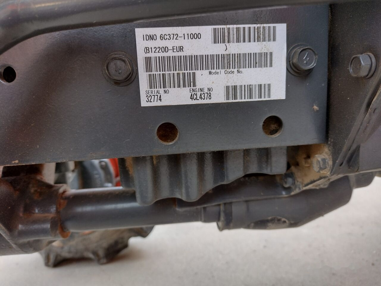 Kubota B1220 - Мінітрактор: фото 3 Kubota B1220 - Мінітрактор: фото 3