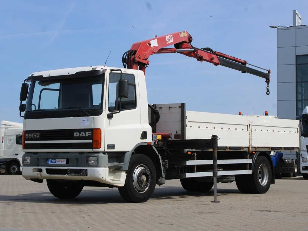 DAF CF 240, CRANE HMF 953 K2, PNEU 80% - Вантажівка з маніпулятором: фото 1 DAF CF 240, CRANE HMF 953 K2, PNEU 80% - Вантажівка з маніпулятором: фото 1