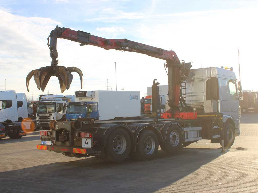 DAF XF 460, EURO 6, 8X2, 2X LIFT AXLE, PALFINGER S260Z96 - Гаковий мультиліфт вантажівка, Вантажівка з маніпулятором: фото 4 DAF XF 460, EURO 6, 8X2, 2X LIFT AXLE, PALFINGER S260Z96 - Гаковий мультиліфт вантажівка, Вантажівка з маніпулятором: фото 4
