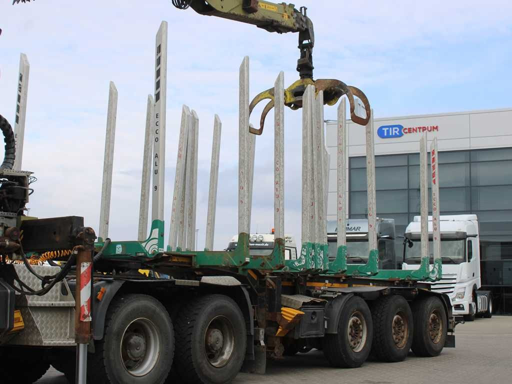 DOLL H3S-14H9, SAF, 2X LIFTING AXLE, EXPANDABLE - Напівпричіп лісовоз: фото 1 DOLL H3S-14H9, SAF, 2X LIFTING AXLE, EXPANDABLE - Напівпричіп лісовоз: фото 1