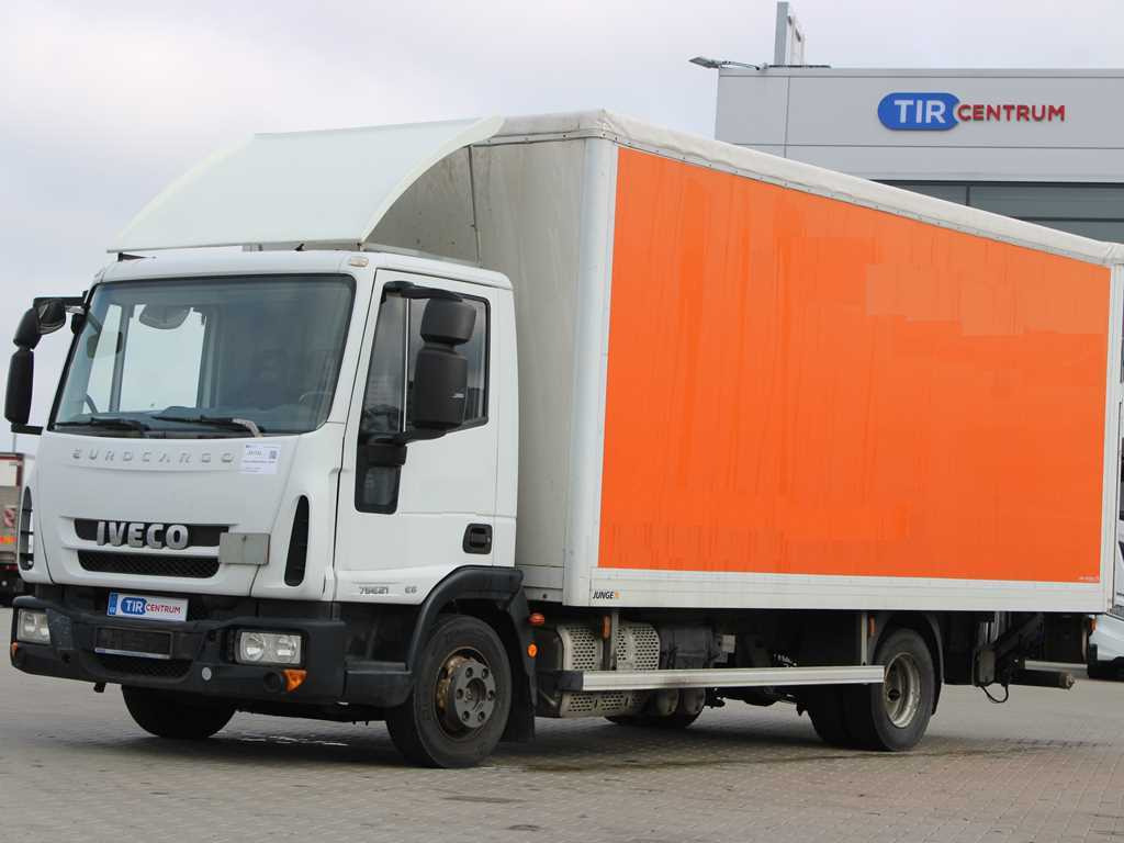 Iveco EUROCARGO 75E21, HYDRAULIC FRONT, EURO 6 - Вантажівка з закритим кузовом: фото 1 Iveco EUROCARGO 75E21, HYDRAULIC FRONT, EURO 6 - Вантажівка з закритим кузовом: фото 1