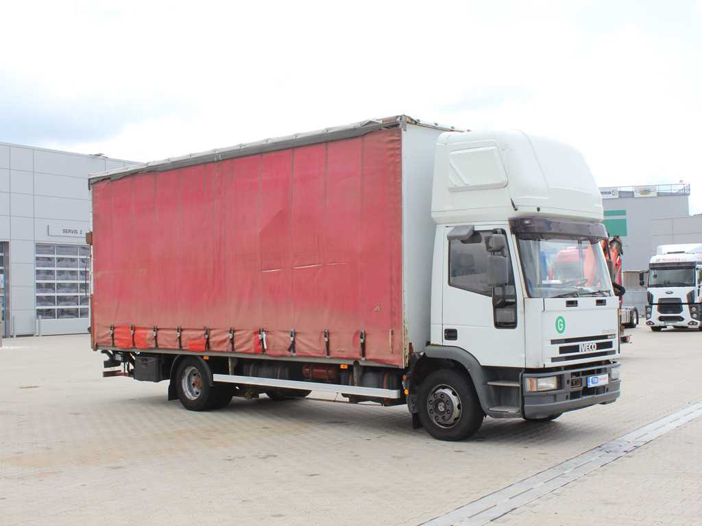 Iveco EUROCARGO ML 120 E, EURO 3, SLEEPING BODY, HYDRAULIC FRONT - Тентована вантажівка: фото 3 Iveco EUROCARGO ML 120 E, EURO 3, SLEEPING BODY, HYDRAULIC FRONT - Тентована вантажівка: фото 3