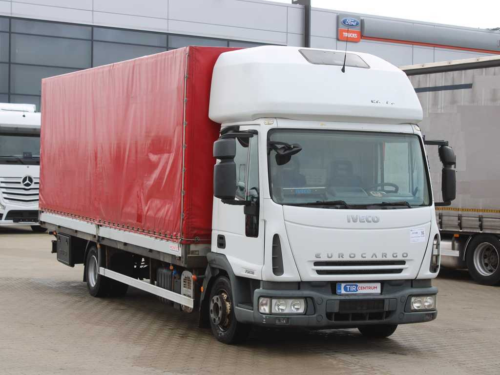Iveco EUROCARGO ML 75E18, EURO 4, SIDE PANEL, SLEEPING BODY - Тентована вантажівка: фото 3 Iveco EUROCARGO ML 75E18, EURO 4, SIDE PANEL, SLEEPING BODY - Тентована вантажівка: фото 3