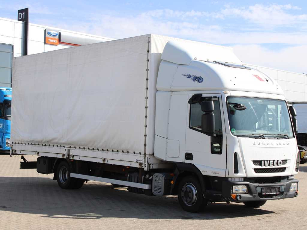 Iveco EUROCARGO ML 75E18, EURO 5EEV, PNEU 90%, SIDE - Тентована вантажівка: фото 2 Iveco EUROCARGO ML 75E18, EURO 5EEV, PNEU 90%, SIDE - Тентована вантажівка: фото 2