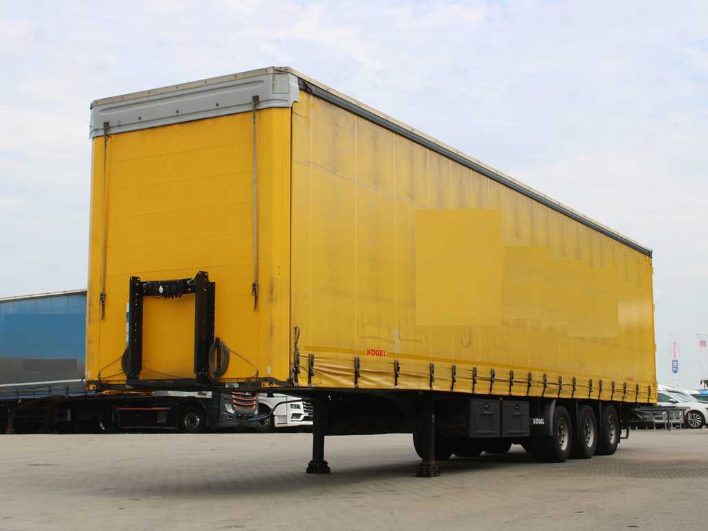 Kögel S 24 - 1, LOWDECK, SAF, LIFT AXLE, MULTILOCK - Тентований напівпричіп: фото 1 Kögel S 24 - 1, LOWDECK, SAF, LIFT AXLE, MULTILOCK - Тентований напівпричіп: фото 1