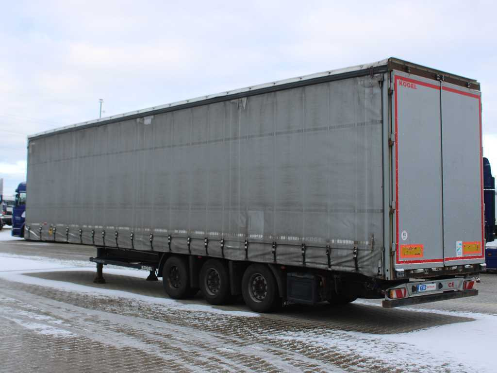 Kögel S24-1, LOWDECK, LIFTING AXLE, SAF, LIFTING ROOF - Тентований напівпричіп: фото 5 Kögel S24-1, LOWDECK, LIFTING AXLE, SAF, LIFTING ROOF - Тентований напівпричіп: фото 5