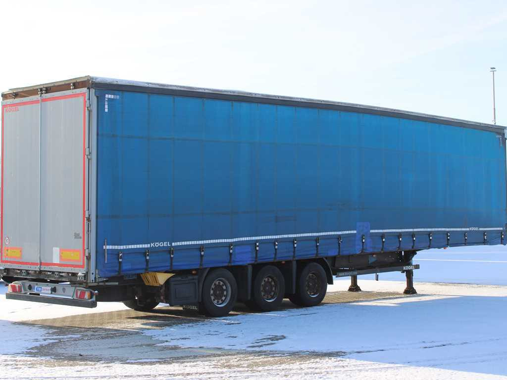 Kögel S24-1, LOWDECK, LIFTING AXLE, SAF, LIFTING ROOF - Тентований напівпричіп: фото 4 Kögel S24-1, LOWDECK, LIFTING AXLE, SAF, LIFTING ROOF - Тентований напівпричіп: фото 4