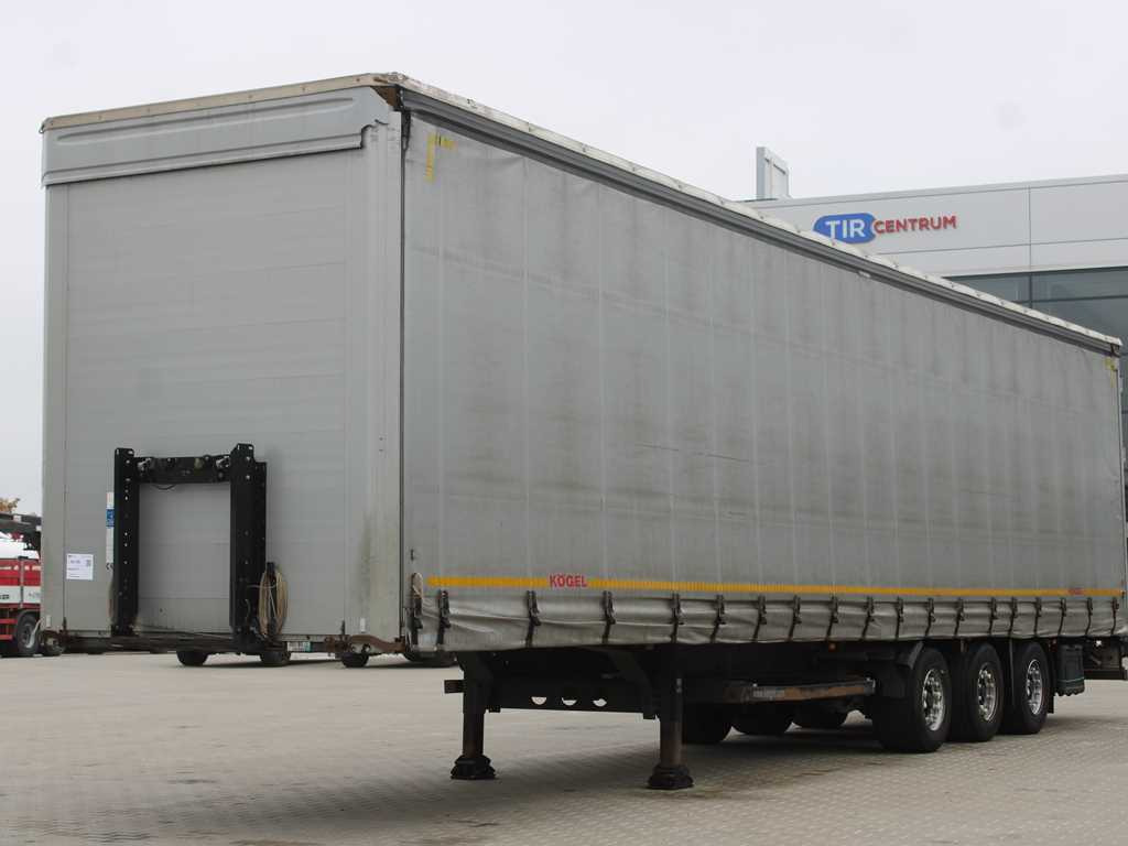 Kögel SN 24, LOWDECK, LIFTING AXLE, MULTILOCK, LIFTING ROOF - Тентований напівпричіп: фото 1 Kögel SN 24, LOWDECK, LIFTING AXLE, MULTILOCK, LIFTING ROOF - Тентований напівпричіп: фото 1