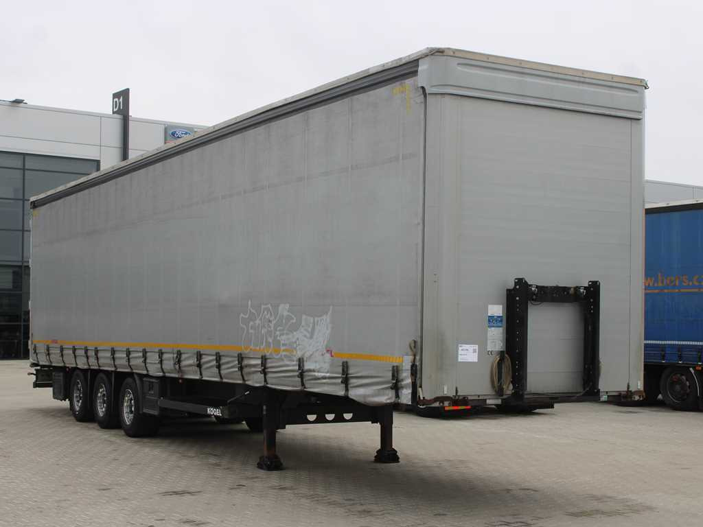 Kögel SN 24, LOWDECK, LIFTING AXLE, MULTILOCK, LIFTING ROOF - Тентований напівпричіп: фото 3 Kögel SN 24, LOWDECK, LIFTING AXLE, MULTILOCK, LIFTING ROOF - Тентований напівпричіп: фото 3