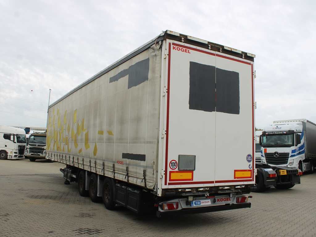 Kögel SN24, LOWDECK, SAF, LIFT AXLE, MULTILOCK, LIFTING ROOF - Тентований напівпричіп: фото 5 Kögel SN24, LOWDECK, SAF, LIFT AXLE, MULTILOCK, LIFTING ROOF - Тентований напівпричіп: фото 5