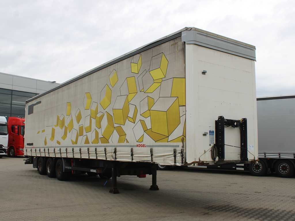 Kögel SN24, LOWDECK, SAF, LIFT AXLE, MULTILOCK, LIFTING ROOF - Тентований напівпричіп: фото 3 Kögel SN24, LOWDECK, SAF, LIFT AXLE, MULTILOCK, LIFTING ROOF - Тентований напівпричіп: фото 3
