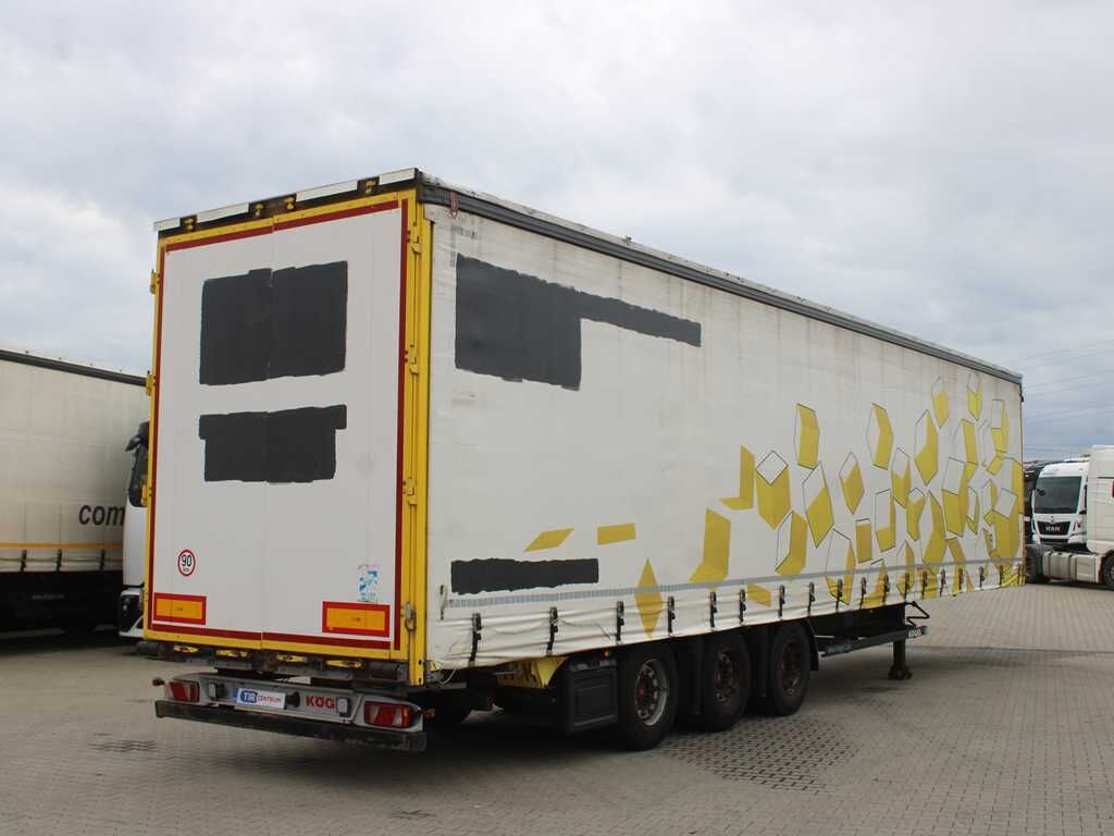 Kögel SN24, LOWDECK, SAF, MULTILOCK, LIFTING AXLE, LIFTING ROOF - Тентований напівпричіп: фото 4 Kögel SN24, LOWDECK, SAF, MULTILOCK, LIFTING AXLE, LIFTING ROOF - Тентований напівпричіп: фото 4