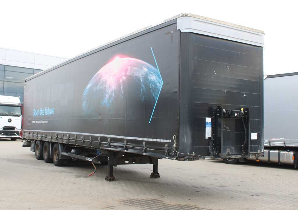 Kögel SN24, LOWDECK, SAF, MULTILOCK, LIFTING AXLE, LIFTING ROOF - Тентований напівпричіп: фото 3 Kögel SN24, LOWDECK, SAF, MULTILOCK, LIFTING AXLE, LIFTING ROOF - Тентований напівпричіп: фото 3