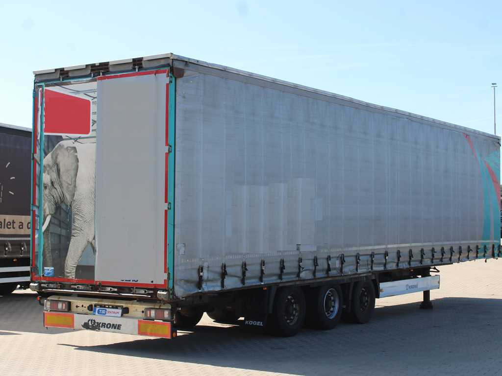 Krone SD 04, LOWDECK, LIFTING AXLE, LIFT ROOF - Тентований напівпричіп: фото 4 Krone SD 04, LOWDECK, LIFTING AXLE, LIFT ROOF - Тентований напівпричіп: фото 4