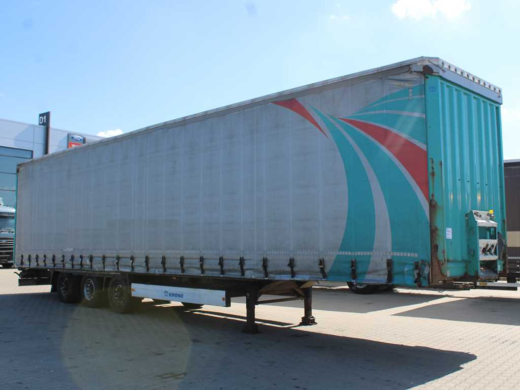 Krone SD 04, LOWDECK, LIFTING AXLE, LIFT ROOF - Тентований напівпричіп: фото 3 Krone SD 04, LOWDECK, LIFTING AXLE, LIFT ROOF - Тентований напівпричіп: фото 3